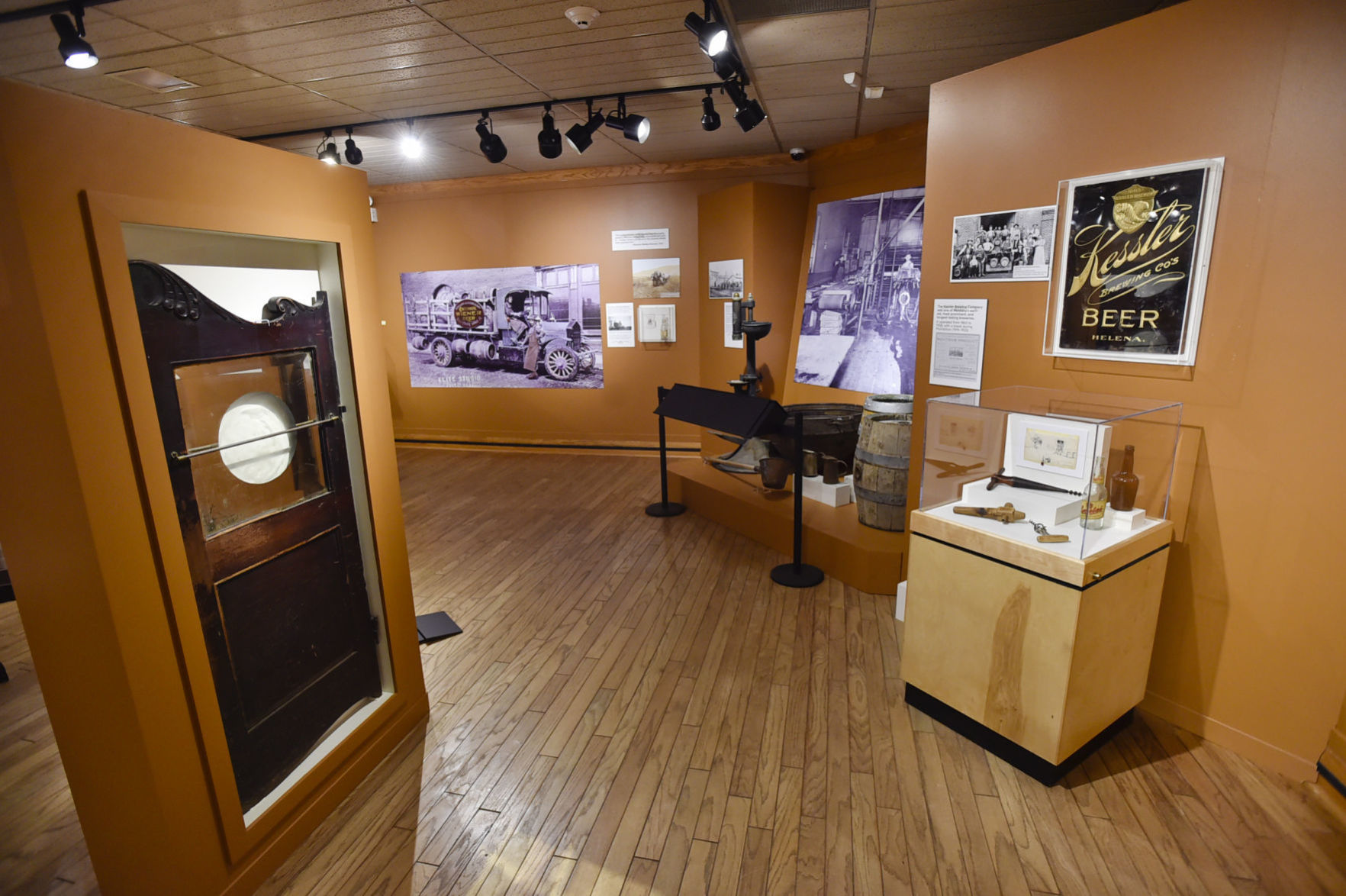 The Montana Historical Society's "Good Beer Here" exhibit showcases the history of beer in Montana.